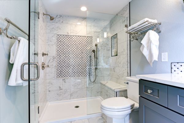 Shower Base Installation in Hilliard